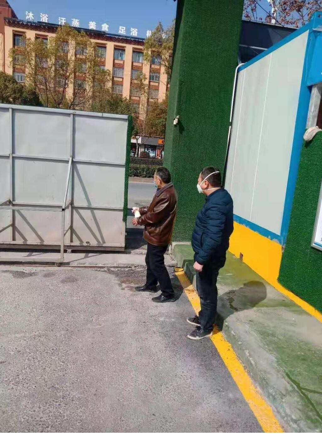 预防新型冠状病毒 江北人力资源产业园在行动